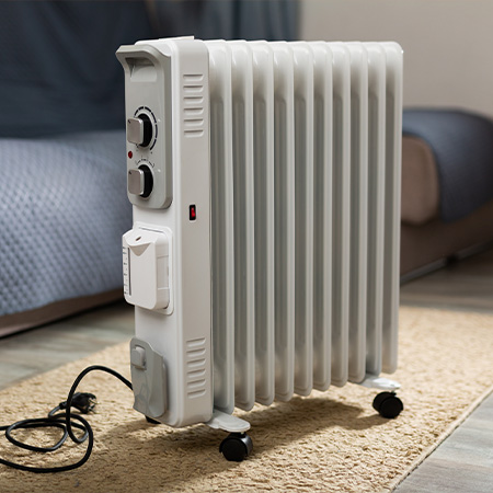 Radiatore elettrico a olio